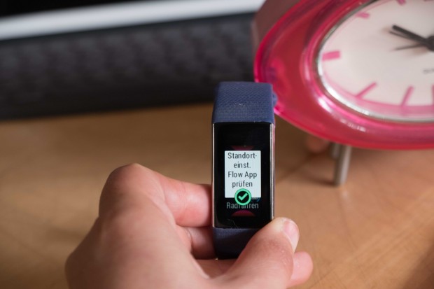 Hier wird der A370 mit dem Smartphone gekoppelt. (Foto: Katja H&ouml;hne/Golem.de)